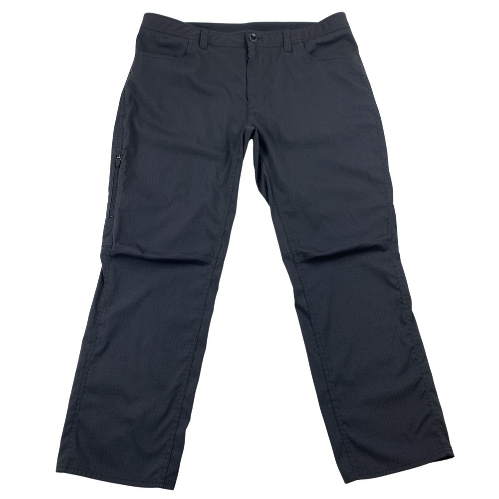 Under Armour Storm Pants Men 40x30 Loose Fit Gray Water Resistant Tech Tactical - Picture 1 of 10